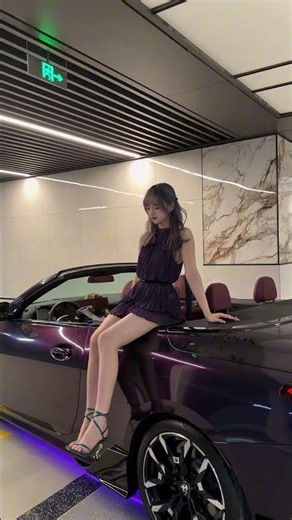 This purple convertible BMW has so much style #BMW #CoolGuy