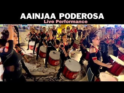 AAINJAA Drumming Group Live Performance | Global Village Dubai