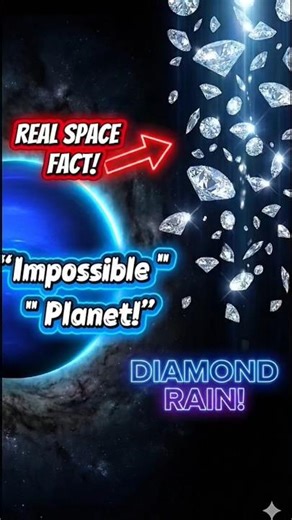 “A Planet Where Diamonds Fall From The Sky!”💎#shortsfeed #speace #mystery