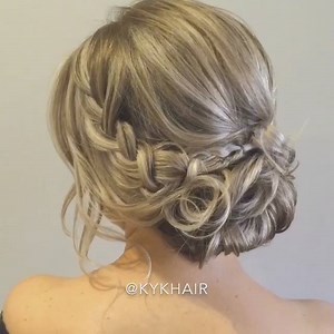 Grecian Braid By: @kykhair | MetDaan Creative