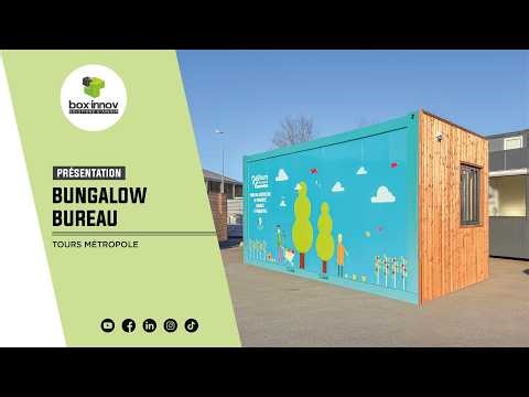 Office bungalow: a modern, functional and customizable modular solution