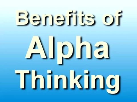Benefits of Alpha functioning by Jose Silva