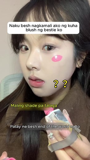 The colour is simply unexpected.#makeup #tiktokphilippines #fyp #makeuptutorial