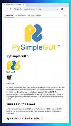 Build Python GUIs Effortlessly with PySimpleGUI