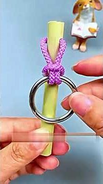 This Steel Ring Looks Impossible to Escape the Purple Rope 🟣🔗🧠#Puzzle #Diy #Training #IQ