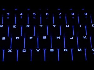 The Different Light Modes on the Cooler Master CM Storm Quickfire TK Mechanical Gaming Keyboard