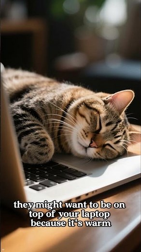 Why Do Cats Like to Sit on Your Laptop?