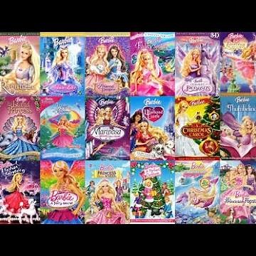 Todos os filmes da Barbie 1987:2017