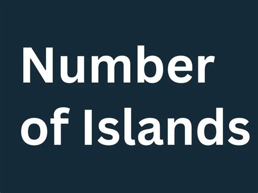 岛屿数量 - Leetcode 200 - Graph (Python)