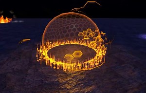 Roblox on Instagram: "The particle effect is magical, but check the reflections on the stone! Not only does it look great, it gives the shield an amazing sense of presence in the space. (📸 by Rover_Roblox)"