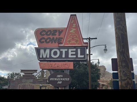 Full Cars Land Walkthrough | Disney California Adventure