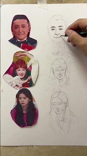 Pencil Sketch — Quick Figure Drawing Practice ✍ | Portrait Study Shorts #art #painting #drawing