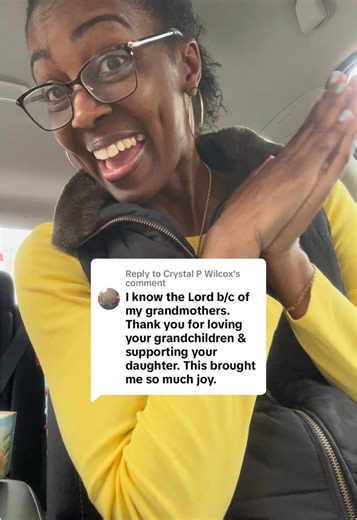 Grandmother and Grandson's Church Shoe Moment