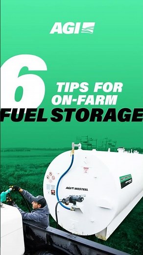 Has your farm fuel tank seen better days? Check out 6 tips for fuel storage. #farming #agriculture