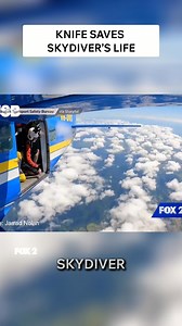 175K views · 278 reactions | Skydiver’s reserve chute snags on plane wing mid-jump. | Fox2Now | Facebook