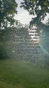 God loves cheerful generosity. | The Bridge Community Church | Facebook