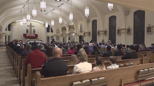 St. Anne’s Catholic Church holds Christmas Eve mass