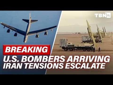 BREAKING: U.S. Bombers, Assets Arriving To Mideast; ISIS Fighters ESCAPE Syria Prison | TBN Israel
