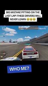 1.3M views · 24K reactions | My successful racing strategy that led to this rookie driver making a big mistake and pitting on the last lap! These other drivers couldn't figure out if I was in the 21 car or not. Still to this day, they do not know for sure  #troll #funny #weregonnalose #NASCAR #whome #angry #gamer #gamers #Gaming #RACING #videogames #funnymoments #wreck | Weregonnalose | Facebook