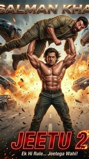 🎬 JEETU 2 –movies Salman Khan A hyper-realistic#trending