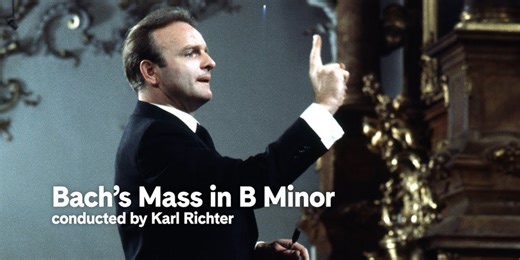 Video: Bach's Mass in B Minor conducted by Karl Richter on Carnegie Hall