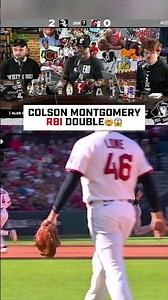 Colson Montgomery with the Bat, Kyle Teel with the Slide 🔥