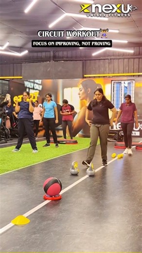 nexustudio on Instagram: "Level up🔥🏋‍♀️ #nexufitness #circuittraining #womensfitnessmotivation #gym"