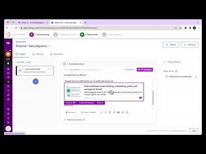How to Create Your First Sequence