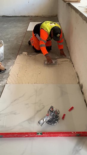 Installing Ceramic Tiles in the Living Room Step by Step | Moroccan zellige artفن الزليج المغربي