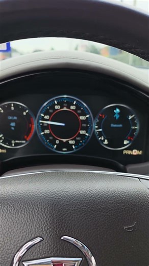 2013 XTS Cadillac digital cluster problem.