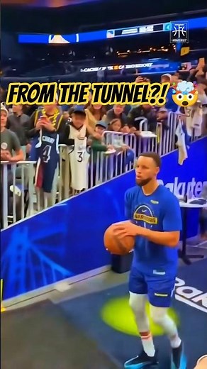 Steph Curry Hits INSANE Full-Court Tunnel Shot