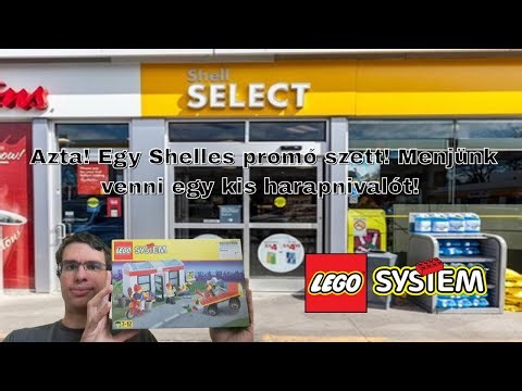 Hűha! Egy Shelles promó szett | Lego System (Town Jr.) - 1254 Shell vegyesbolt