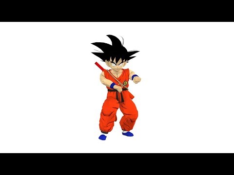 Goku iAvatar 3D Model for Iclone 8
