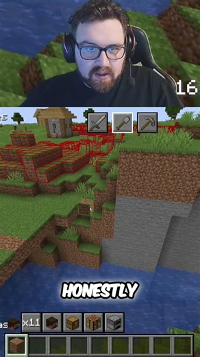 Minecraft RTS Builder Fixes Ugly Views & Upgrades Miner's House! #shorts