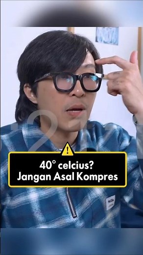 40°C Fever? Dr. Tirta Reveals the Right Way to Apply a Compress!