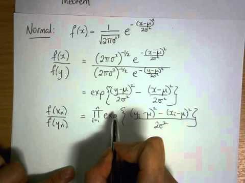Minimal Sufficient Statistics for Normal (Gaussian) distribution