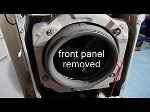 Aeg washing machine drum change-ball bearing problem fixed part2