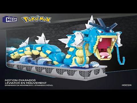 Mega Construx Instructions | Pokemon | HGC24 | Motion Gyarados