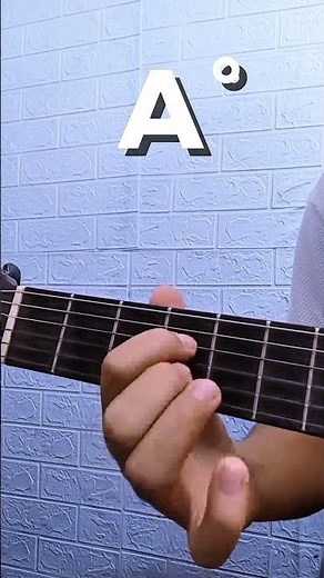Guitar lessons for beginners (A° CHORD)