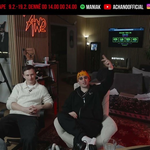 Neděle 17:00 videoklip s @officialkoky 🔥 OFFLIFE 💯🙏🏻 #achano #maniak #streamtape #koky