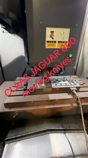 Claas JAGUAR 800 moving knives It is currently being processed; the weight tolerance for all blades is no more than 10g.