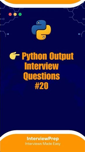 Python Nested List Copy #20 | Python output-based interview QnA | InterviewPrep #shorts