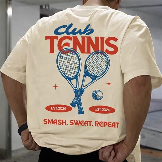 Vintage Tennis Graphic Tee Women, Tennis Club Shirt, Oversized Tennis T Shirt,tennis Lover Gift, Retro Player Tee,summer Sport Graphic Shirt - Etsy