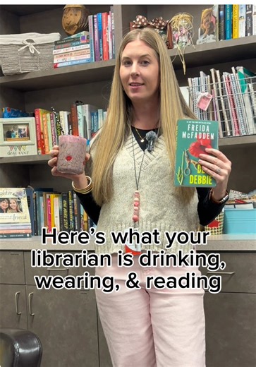 My personality today, explained by my drink, outfit, and book 📚☕️✨ #doboftheday #booktok #library #librarytiktok #book