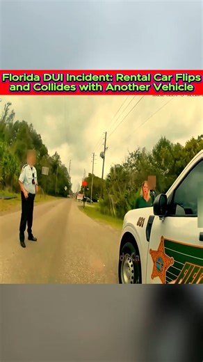 Florida DUI Incident Rental Car Flips and Collides with Another Vehicle #karen | Body Cam USA