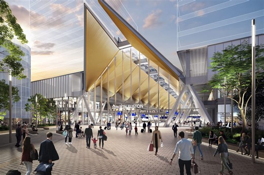Euston HS2 station: design 'future-proofed' to increase train capacity