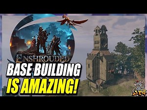 ENSHROUDED Base Building First Look, The Best New Base Building Survival Game I Have Played?