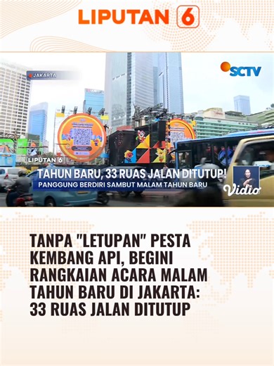 Perayaan Tahun Baru 2026 di Jakarta: Musisi dan Drone