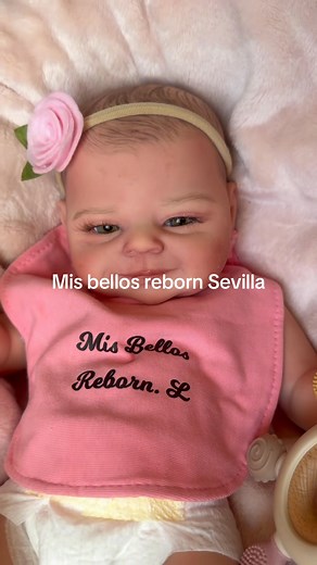Lola❤️Bebe reborn silicona completa Mide unos 46 cm Chupete real y se puede mojar Para más información por wasap 641 65 02 52 | Mis bellos reborn sevilla
