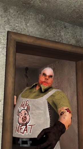 Mr meat horror escape gameplay 😱 #gaming #mrmeat #shortsfeed